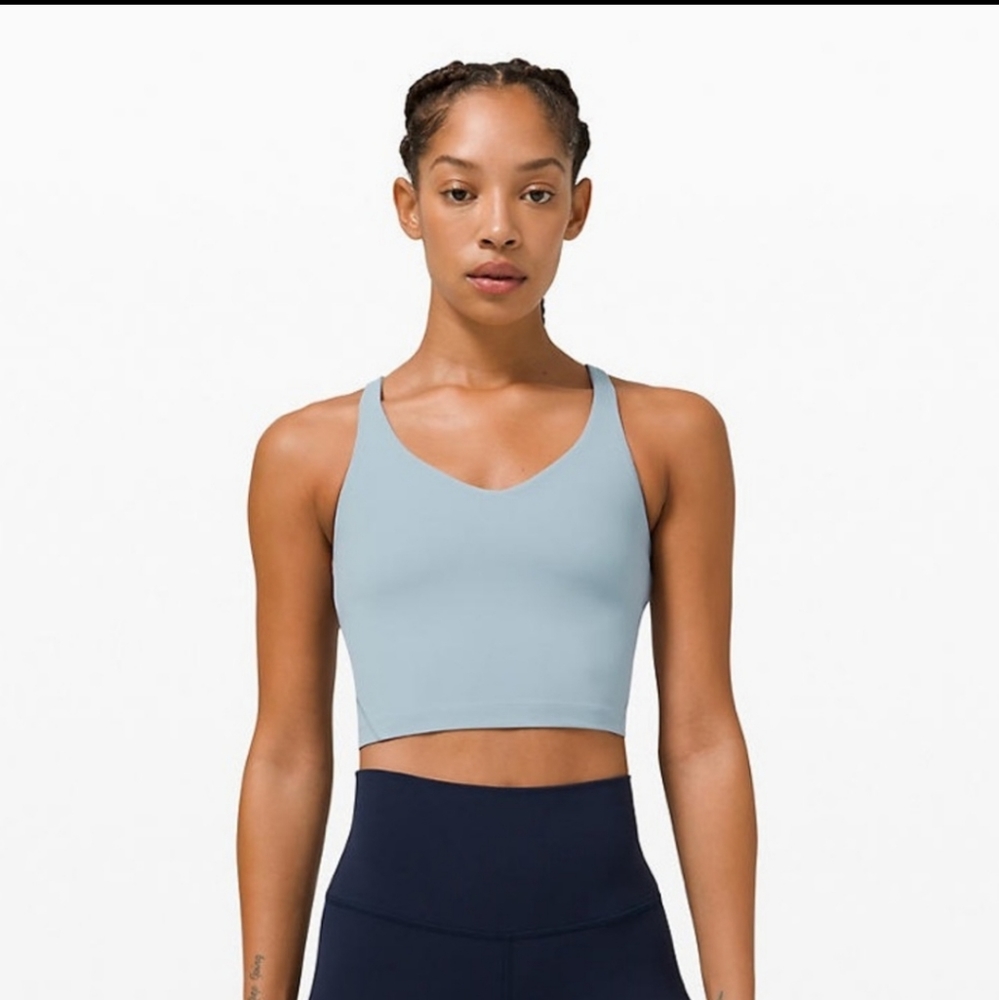 NWT lululemon align tank in chambray